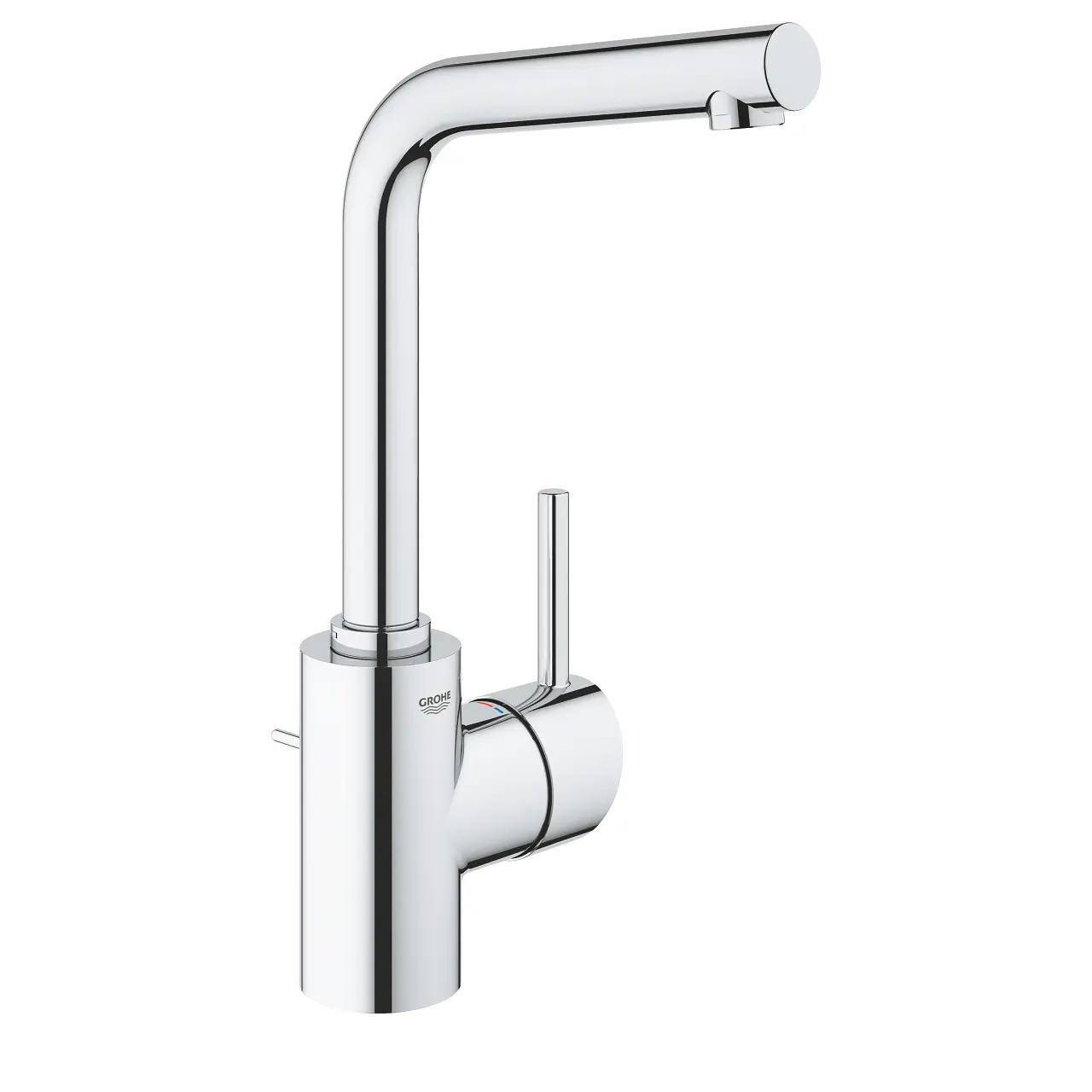 Grohe Concetto New - izlietnes maisītājs ar noteces komplektu, hromēts 23739002