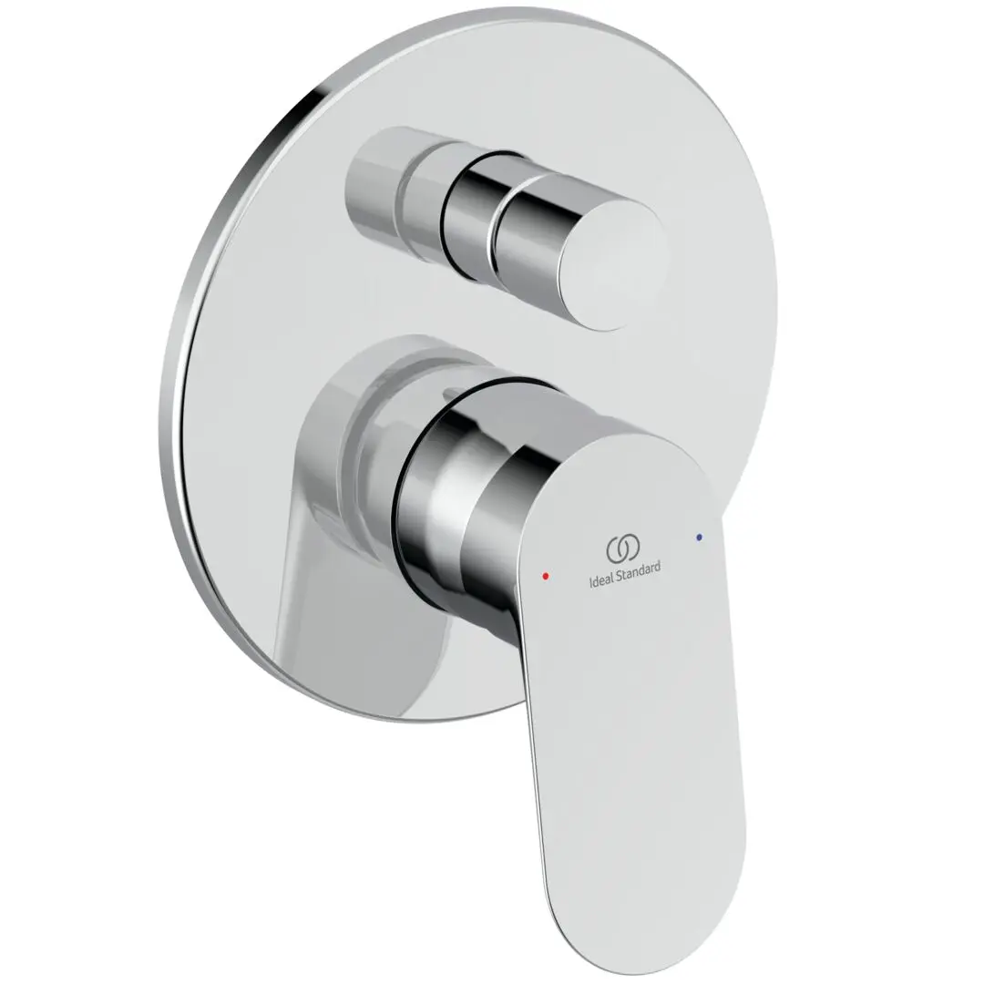 Ideal Standard Ceralife O - zemapmetuma maisītājs 2 patērētājiem, ar iebūvētu korpusu, hroms BE023AA