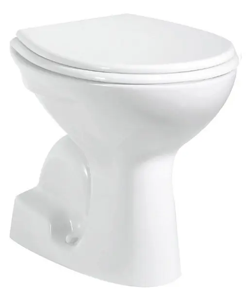 Aqualine sanitārā keramika - stāvošs WC, apakšējais izvads, balts TP340