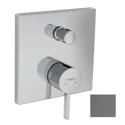 Hansgrohe Finoris - zemapmetuma maisītājs, 2 patērētājiem, hroms melns birstēts 76415340