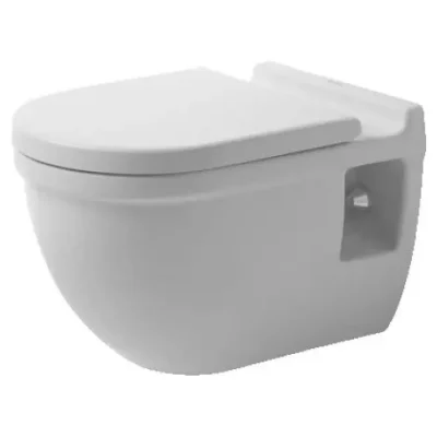 Duravit Starck 3 - piekaramais WC Comfort, ar HygieneGlaze, balts 2215092000