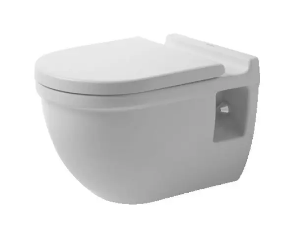 Duravit Starck 3 - piekaramais WC Comfort, ar HygieneGlaze, balts 2215092000