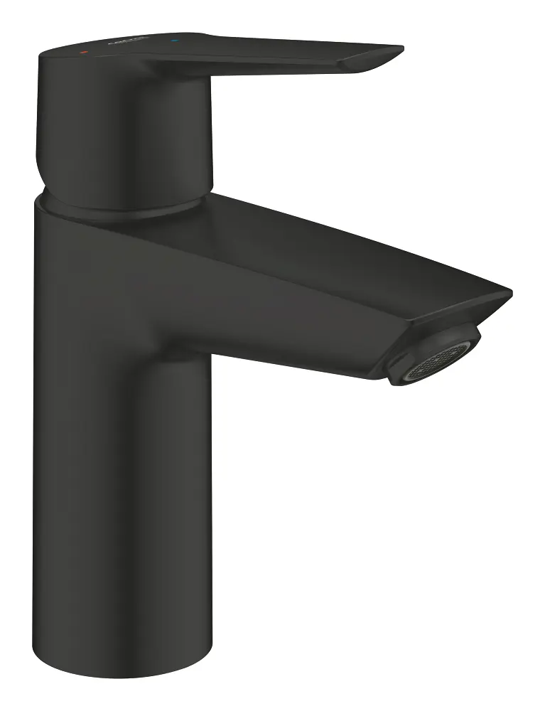 Grohe QuickFix Start - izlietnes maisītājs ar Push-Open noteces komplektu, matēti melns 235512432
