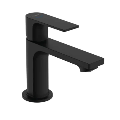 Hansgrohe Rebris E - izlietnes ventilis, matēti melns 72506670