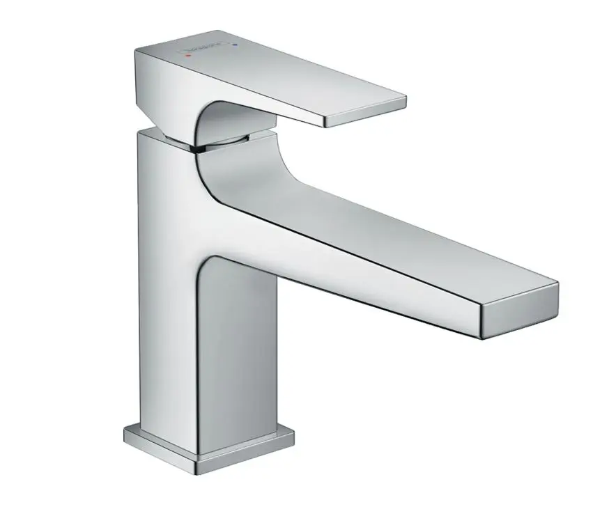Hansgrohe Metropol - izlietnes vienas sviras maisītājs 100 ar Push-Open noteces komplektu, hromēts 32502000