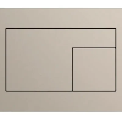Tece TECEvelvet - WC vadības plate, pretpirkstu nospiedumu virsmas apstrāde, greige 9240733
