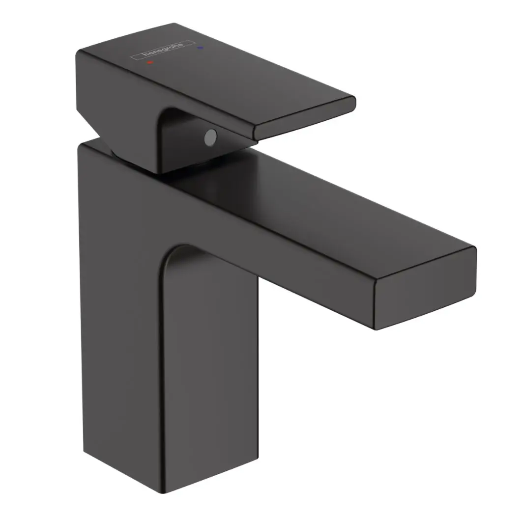 Hansgrohe Vernis Shape - izlietnes maisītājs, EcoSmart, matēti melns 71569670