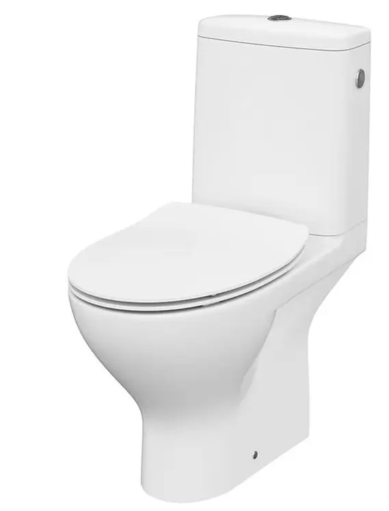 Cersanit Moduo - WC komplekts ar SoftClose sēdekli, Vario izvadu, ūdens pieslēgumu sānos, CleanOn, balts K116-029