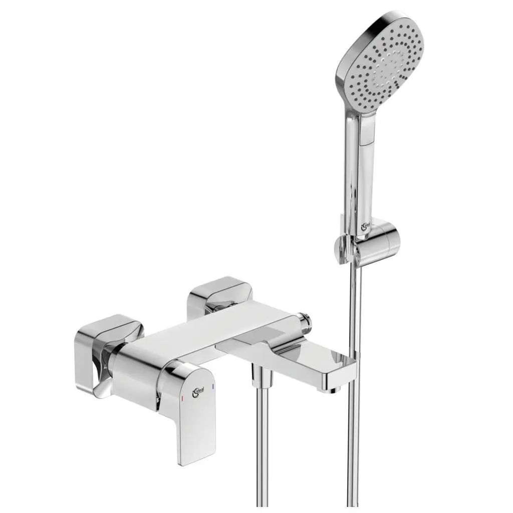 Ideal Standard Edge - vannas maisītājs - virsapmetuma, ar dušas komplektu, hroms A7122AA