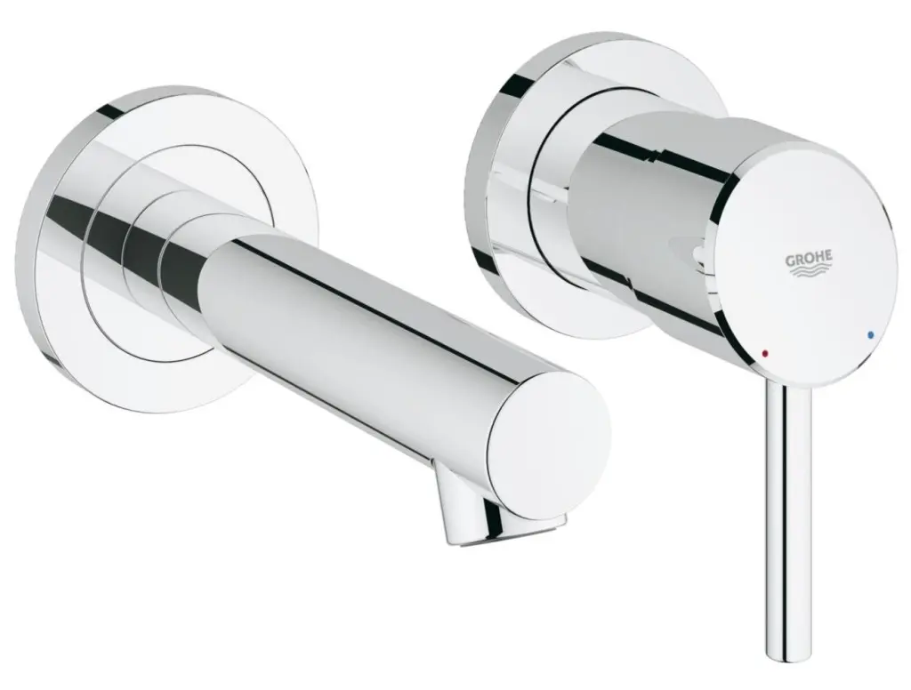 Grohe Concetto - izlietnes maisītājs, 2 caurumu montāža, hromēts 19575001