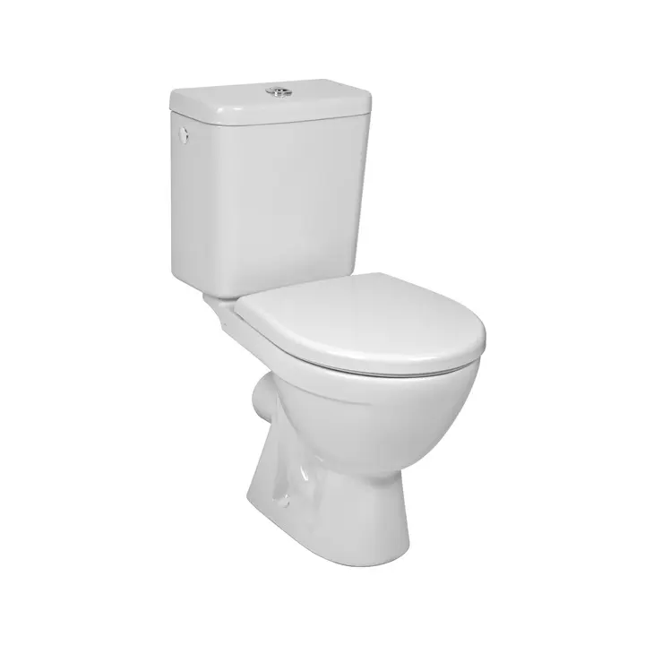 Jika Lyra plus - WC kombis, aizmugurējais izvads, sānu pieslēgums, balts H8263860002413