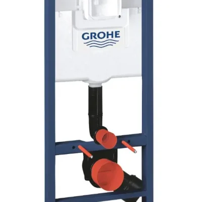 Grohe Rapid SL - zemapmetuma elements sienas WC, ar skalošanas kasti, bezbarjeru 38675001