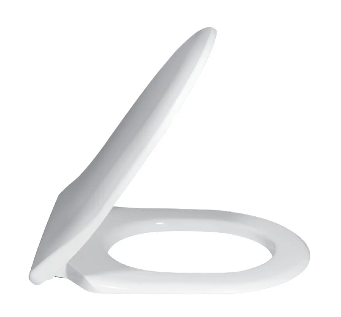 Villeroy & Boch Subway - WC sēdeklis Compact, SlimSeat, Alpu balts 9M656101