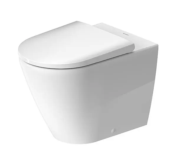 Duravit D-Neo - grīdas WC Compact, horizontāls izvads, Rimless, balts 2003090000