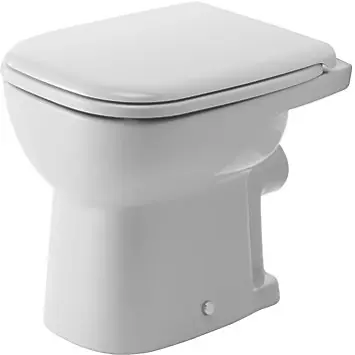 Duravit D-Code - stāvošais WC, ar plakano skalošanu, balts 21090900002