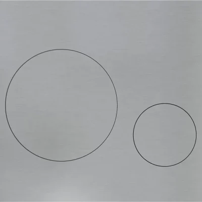 Alcadrain Flat - vadības plate, Alunox matēts TURN