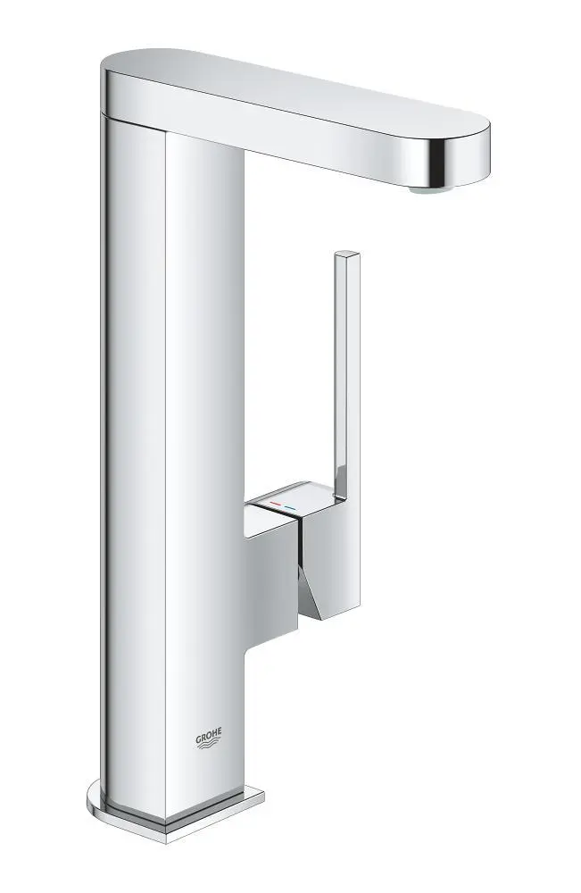 Grohe Plus - izlietnes maisītājs L ar izvelkamu izteku un Push-Open noteces komplektu, hromēts 23844003