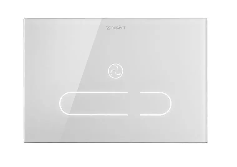 Duravit DuraSystem - Elektroniskā vadības plate A2 WC, balts stikls WD5003012000
