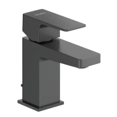 Duravit Manhattan - izlietnes maisītājs ar noteces komplektu, matēti melns MH1010001046