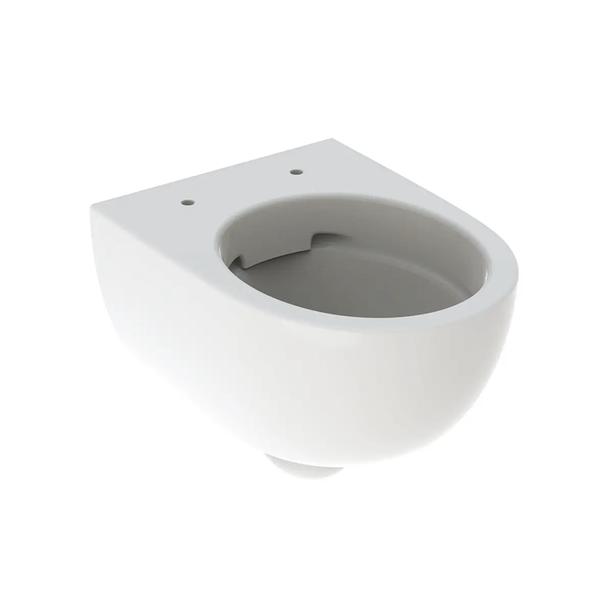 Geberit Selnova Compact - piekaramais WC, 490x355 mm, bez skalošanas malas, balts 500.377.01.2