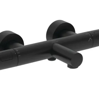 Ideal Standard Ceratherm T25N - termostatisks vannas maisītājs, zīdaini melns A8475XG