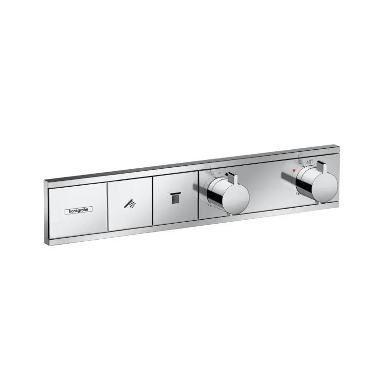 Hansgrohe RainSelect - zemapmetuma maisītājs 2 patērētājiem, hromēts 15380000