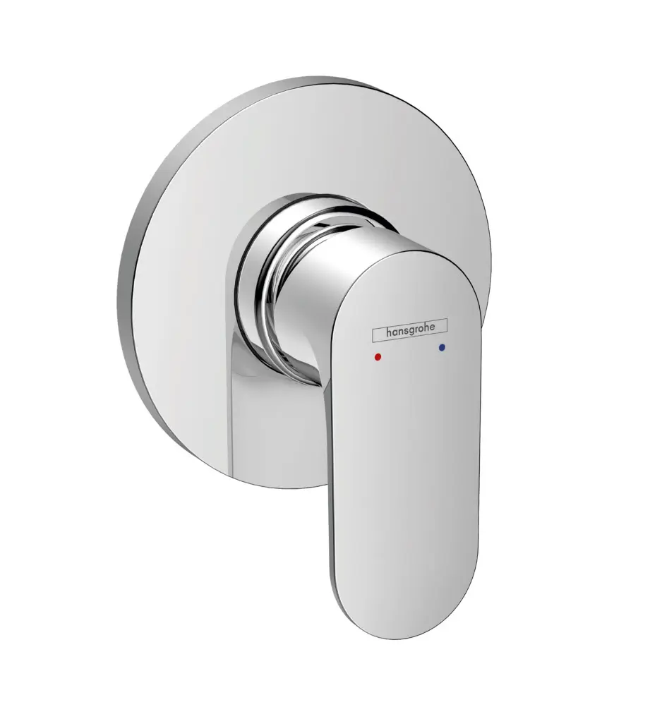 Hansgrohe Rebris S - zemapmetuma dušas maisītājs, ar korpusu, hroms 72648000