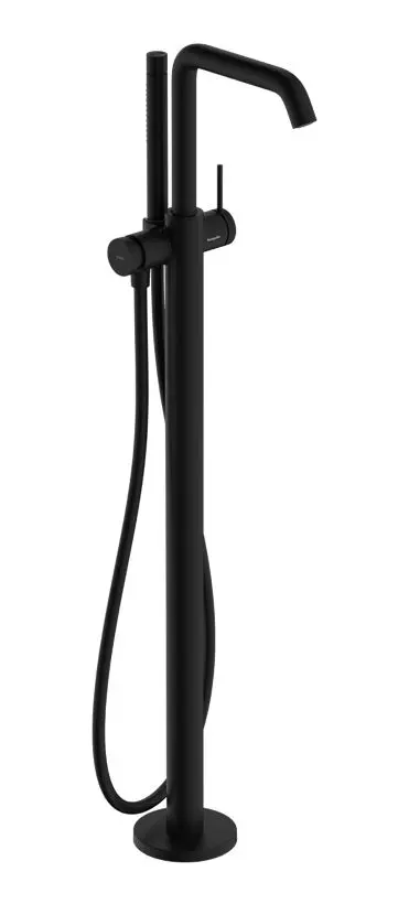 Hansgrohe Tecturis S - vannas maisītājs, grīdas montāža, matēti melns 73440670
