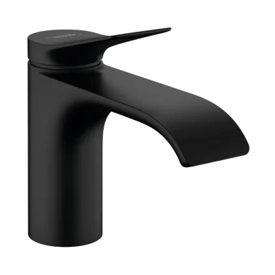 Hansgrohe Vivenis - stāvvārsts 80, EcoSmart, melns matēts 75013670