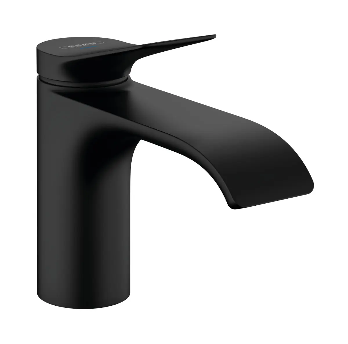 Hansgrohe Vivenis - stāvvārsts 80, EcoSmart, melns matēts 75013670