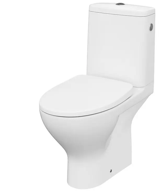 Cersanit Moduo - WC komplekts ar SoftClose sēdekli, Vario aizplūde, ūdens pieslēgums sānos, CleanOn, balts K116-036