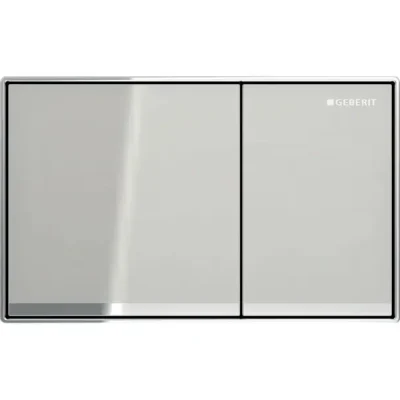 Geberit Omega60 - vadības plate, hroms/pelēksmilšu 115.081.JL.1