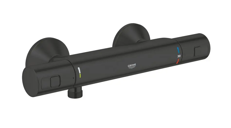 Grohe QuickFix Precision Start - termostata dušas maisītājs, matēti melns 345942430