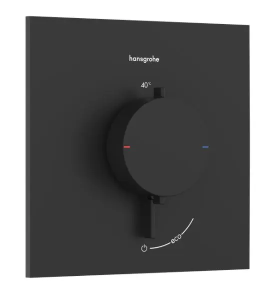 Hansgrohe Ecostat Comfort E - zemapmetuma termostata maisītājs, melns matēts 33710670