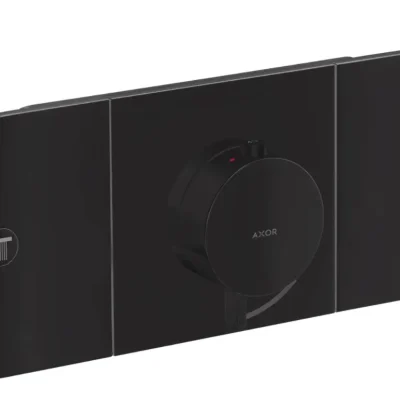 Axor One - zemapmetuma termostats 2 patērētājiem, matēti melns 45712670