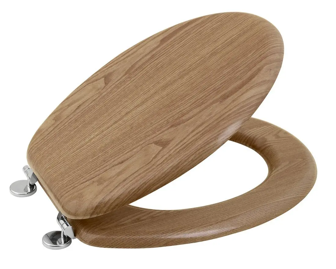 Aqualine WC sēdekļi - WC sēdeklis, ozols 1705-10