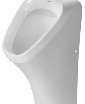 Duravit DuraStyle - nosūces pisuārs Dry, horizontāla notece, balts 2804300000