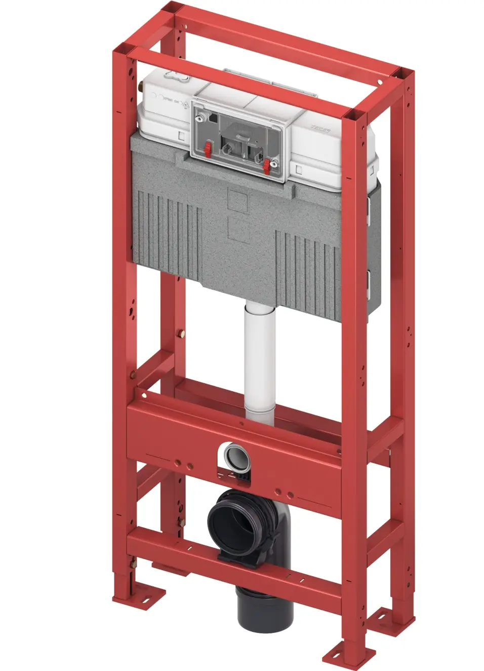 Tece - priekšsienas elements piekaramajam WC, augstums 1,12 m 9500393