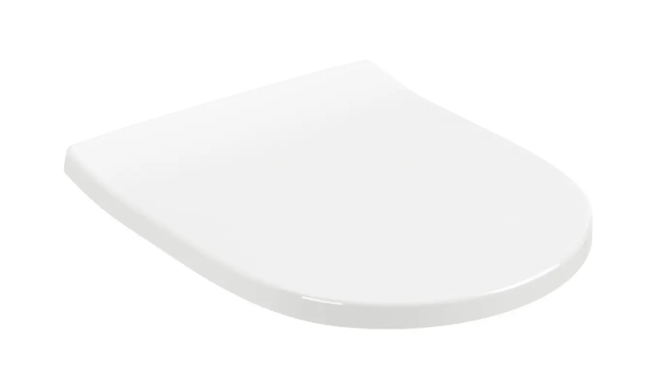 Villeroy & Boch O.novo - WC sēdeklis, SoftClosing, QuickRelease, Alpu balts 8M82S101