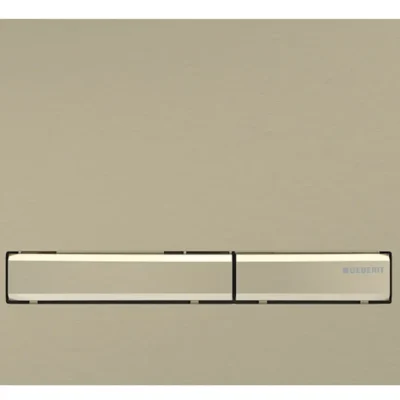 Geberit Sigma50 - WC vadības plate, easy to clean, matēts misiņš 115.672.QF.2