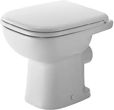 Duravit D-Code - grīdas WC, balts 21080900002