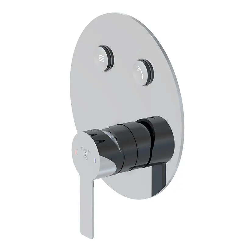 Steinberg 390 - zemapmetuma maisītājs, 2 patērētājiem, hromēts 390 2321 3