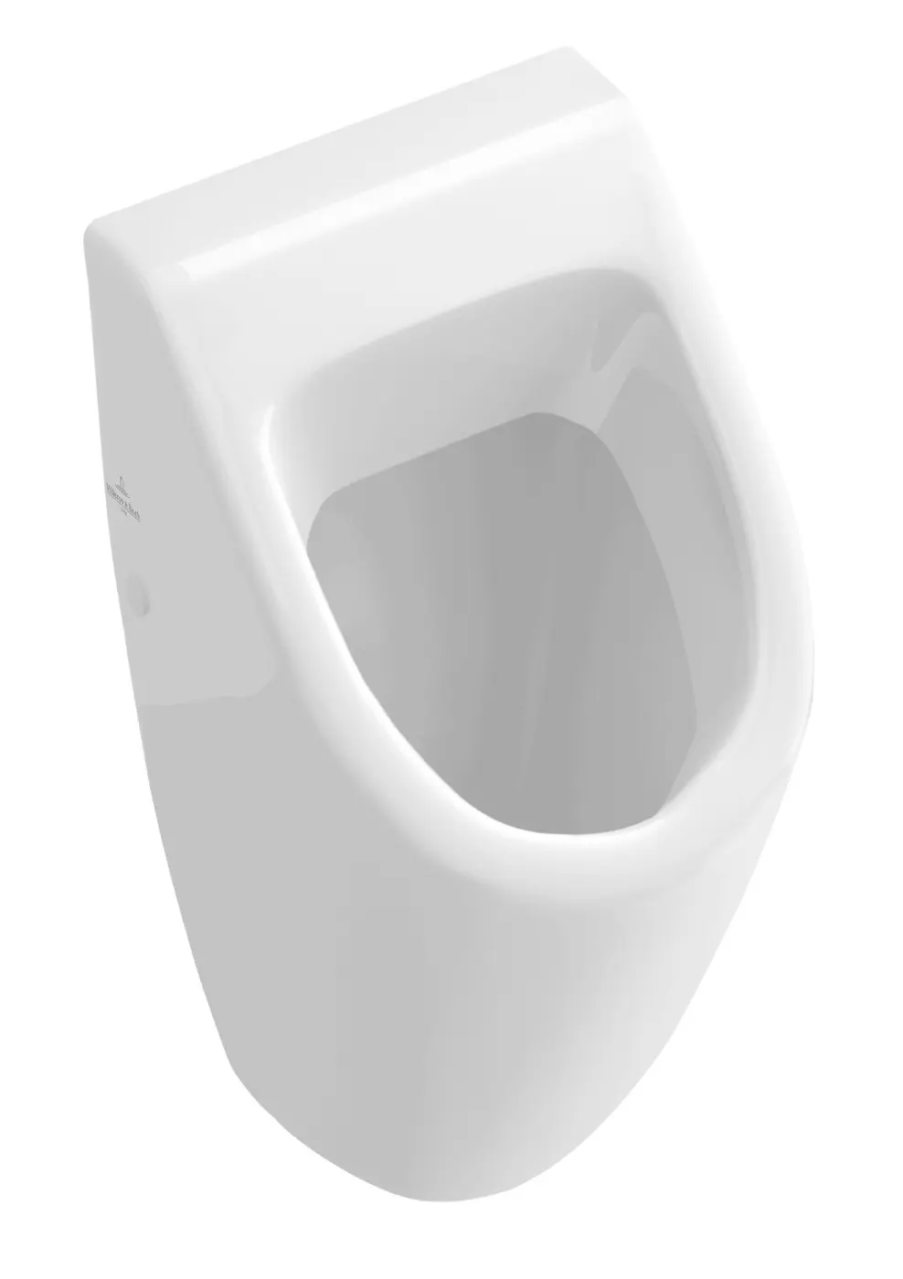 Villeroy & Boch Subway - nosūces pisuārs, padeve slēpta, CeramicPlus, Stone White 751300RW