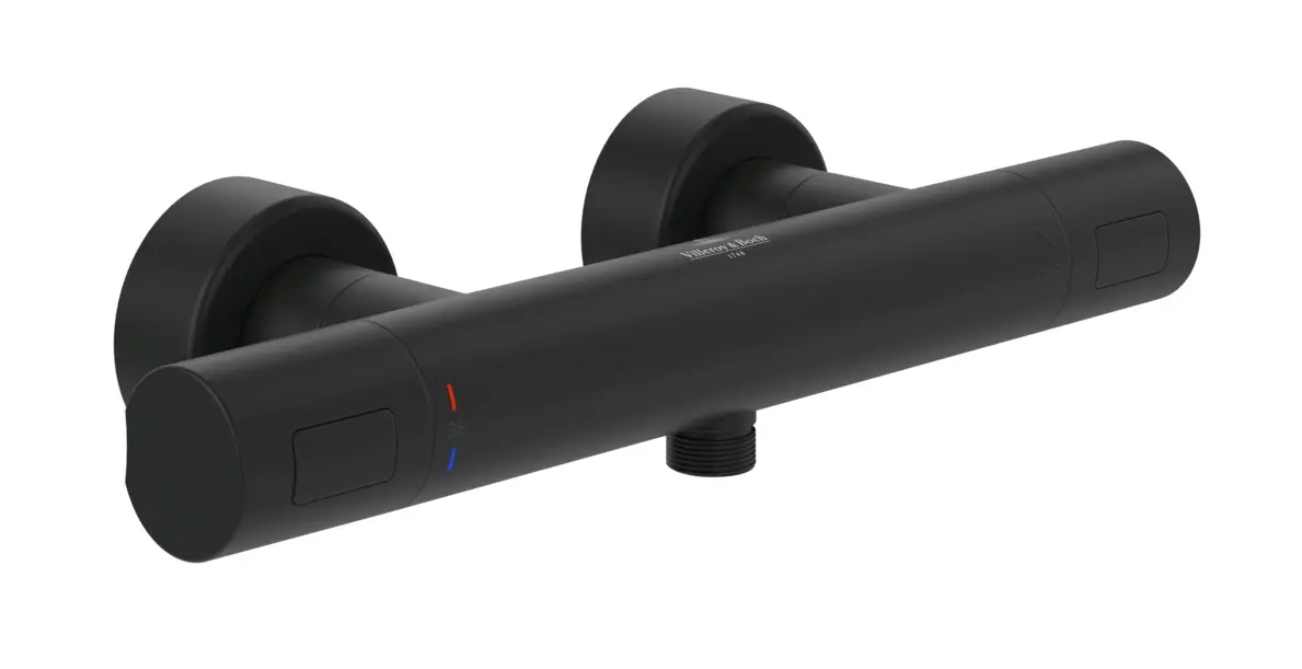Villeroy & Boch Universal Taps&Fittings - termostata dušas maisītājs, matēti melns TVS000017000K5