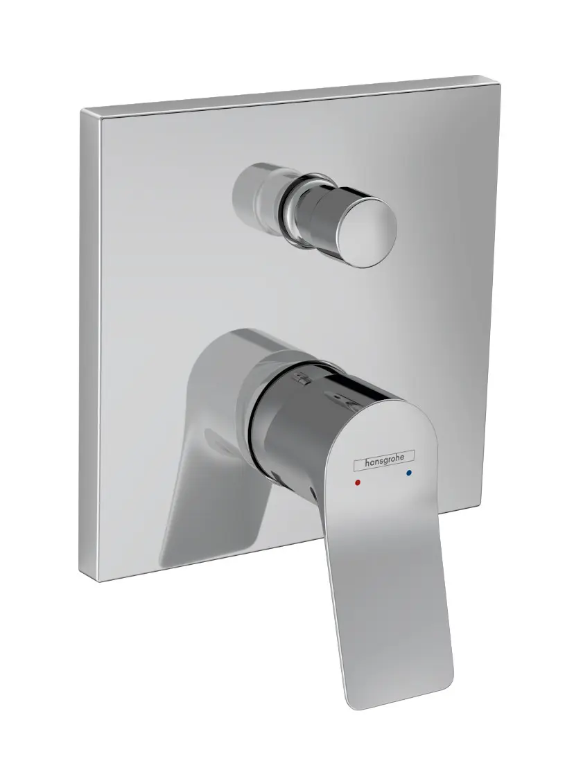 Hansgrohe Vivenis - zemapmetuma vannas maisītājs, 2 patērētājiem, hromēts 75415000