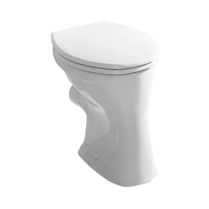 Jika Dino - stāvošs WC, plakanā skalošana, aizmugurējā izvade, balts H8220000000001