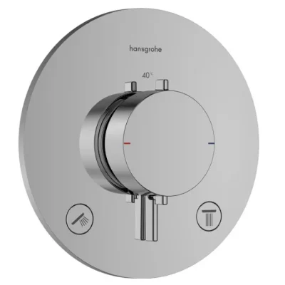 Hansgrohe Ecostat Comfort S - zemapmetuma termostata maisītājs 2 patērētājiem, hroms 33715000