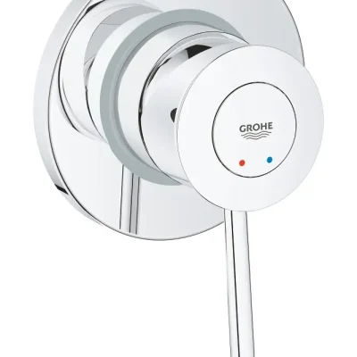 Grohe BauClassic - zemapmetuma dušas maisītājs, ar iebūvējamo daļu, hromēts 29048000