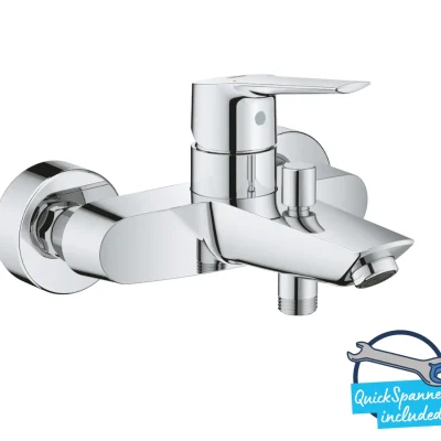 Grohe QuickFix Start - sienas vannas maisītājs, hroms 24206002