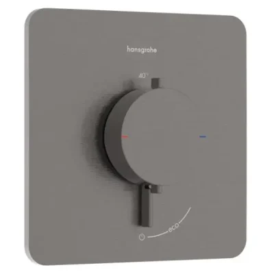 Hansgrohe Ecostat Comfort Q - zemapmetuma termostata maisītājs, hroms melns birstēts 33712340